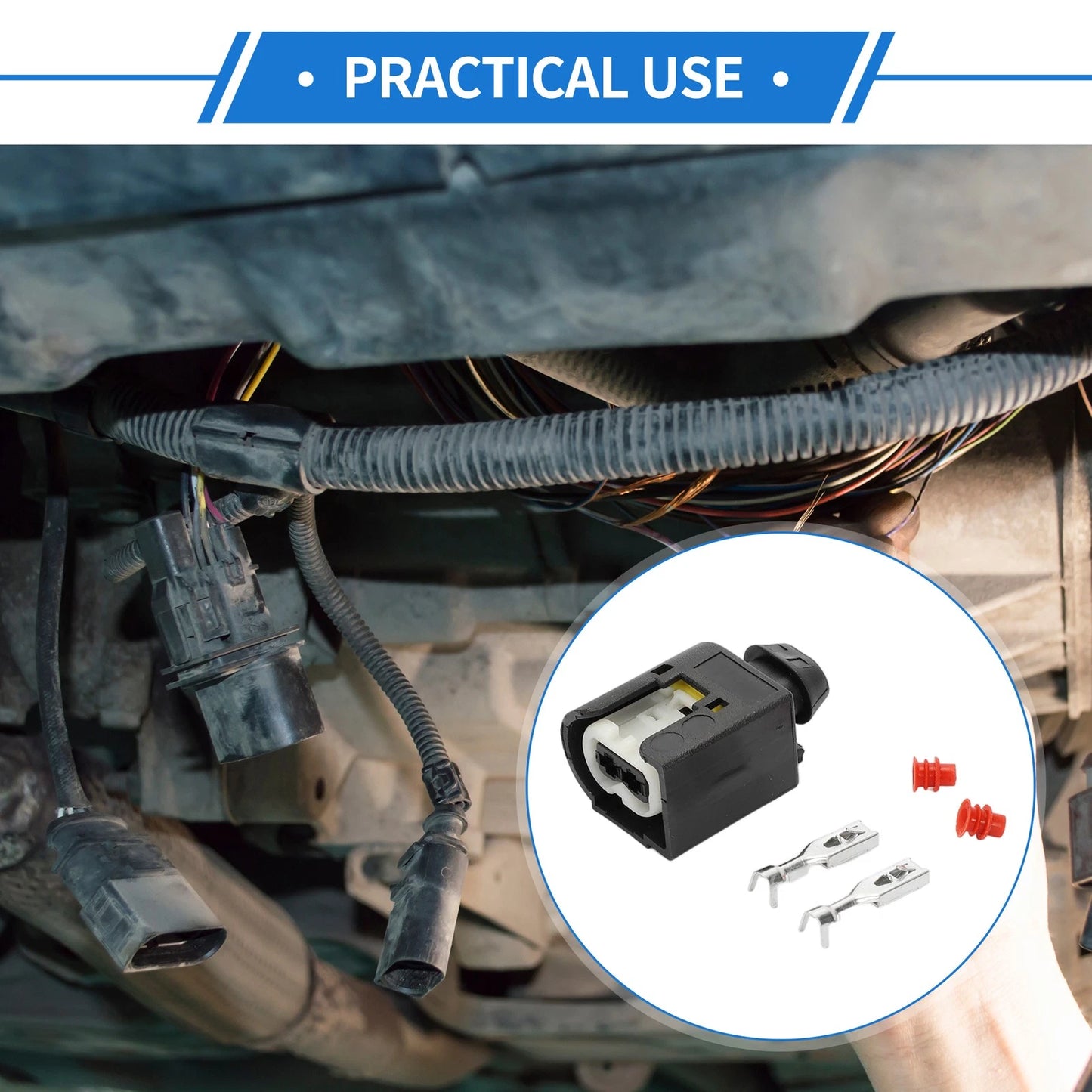 Generator Assembly Connector Plug for Ford Focus Mondeo 2.3 2.0T (2000-2023)