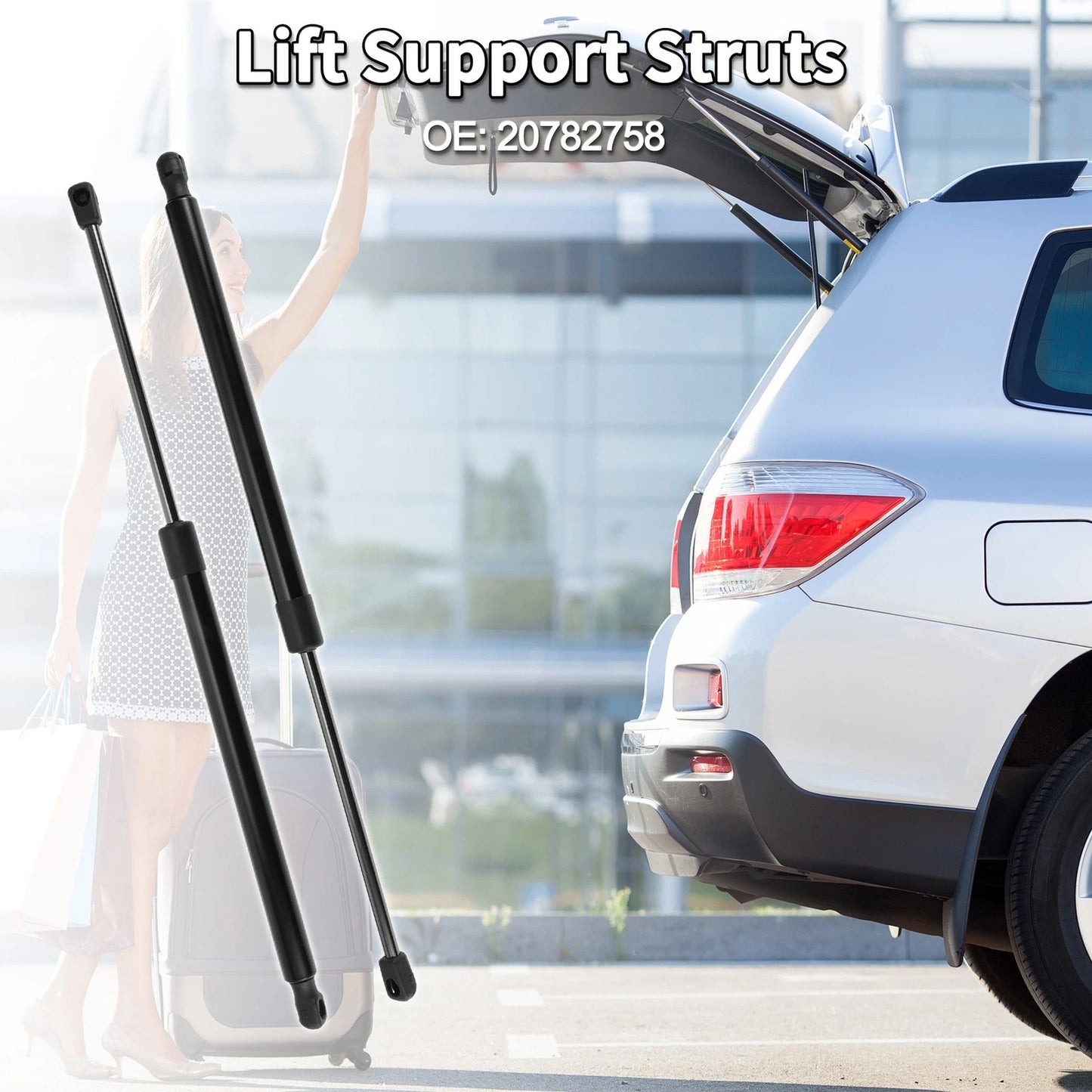2 x Rear Hatch Lift Supports for Buick Enclave (2008–2017)