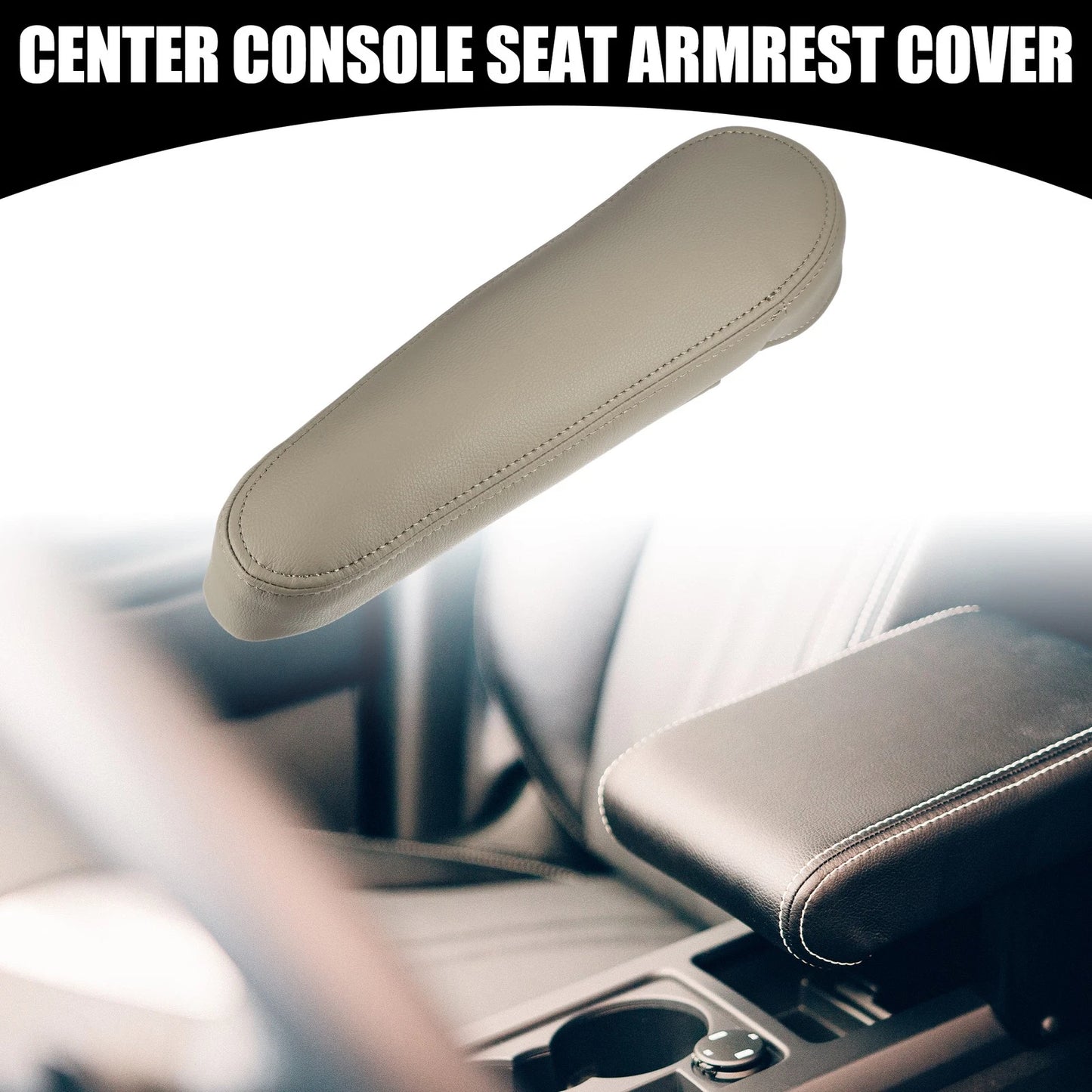 Center Console Armrest Cover for Toyota Sequoia 2001-2007 Beige