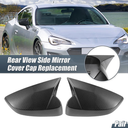 Rearview Mirror Cover Overlay Carbon Fiber for Subaru BRZ (2012-2020)