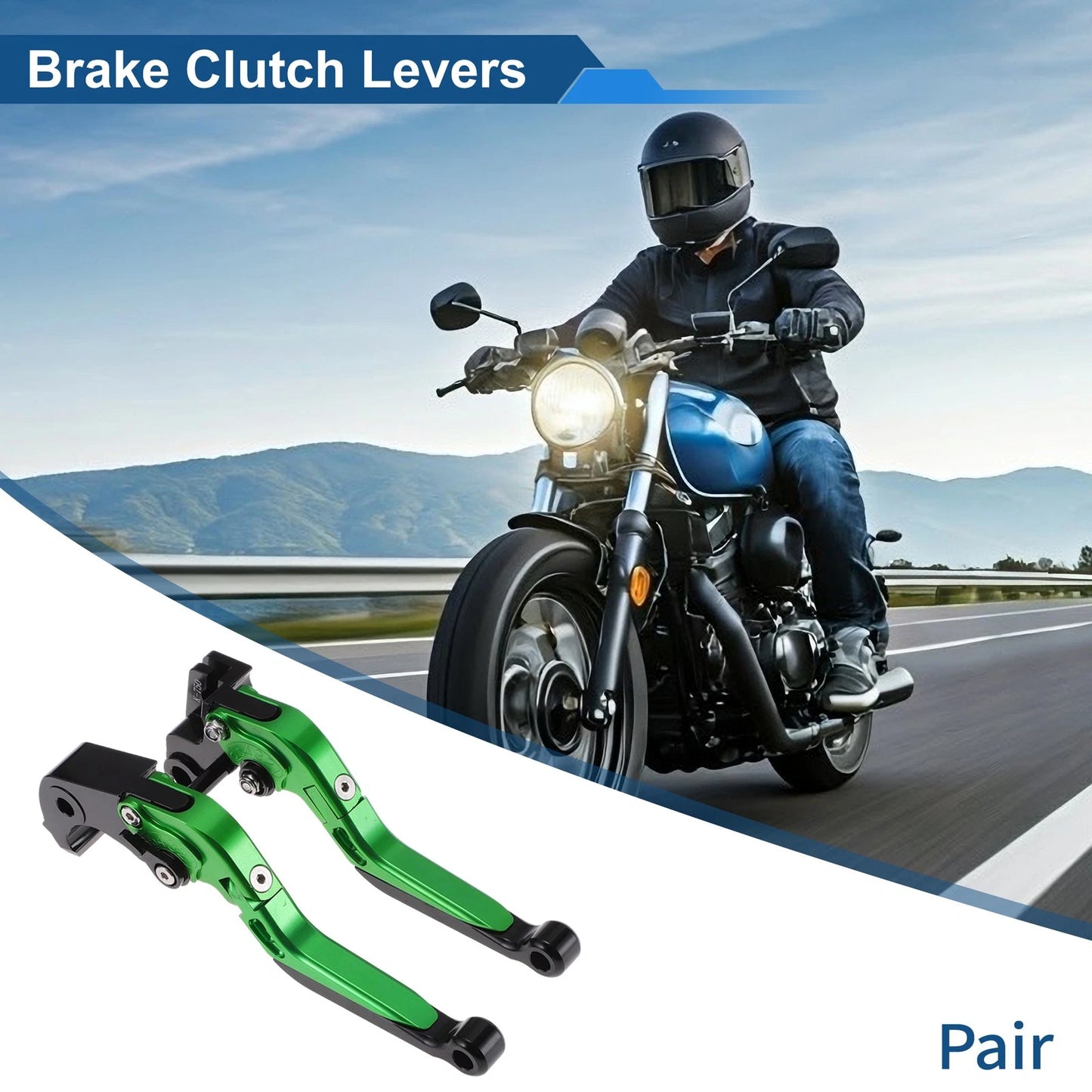 Brake Clutch Levers / Short/Long for Kawasaki ZX6R (2019–2025)