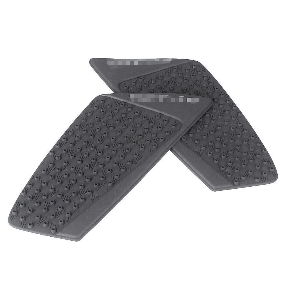 Motorcycle Gas Tank Knee Grip Decal Pad Black for Yamaha MT-10 (2016-2017)
