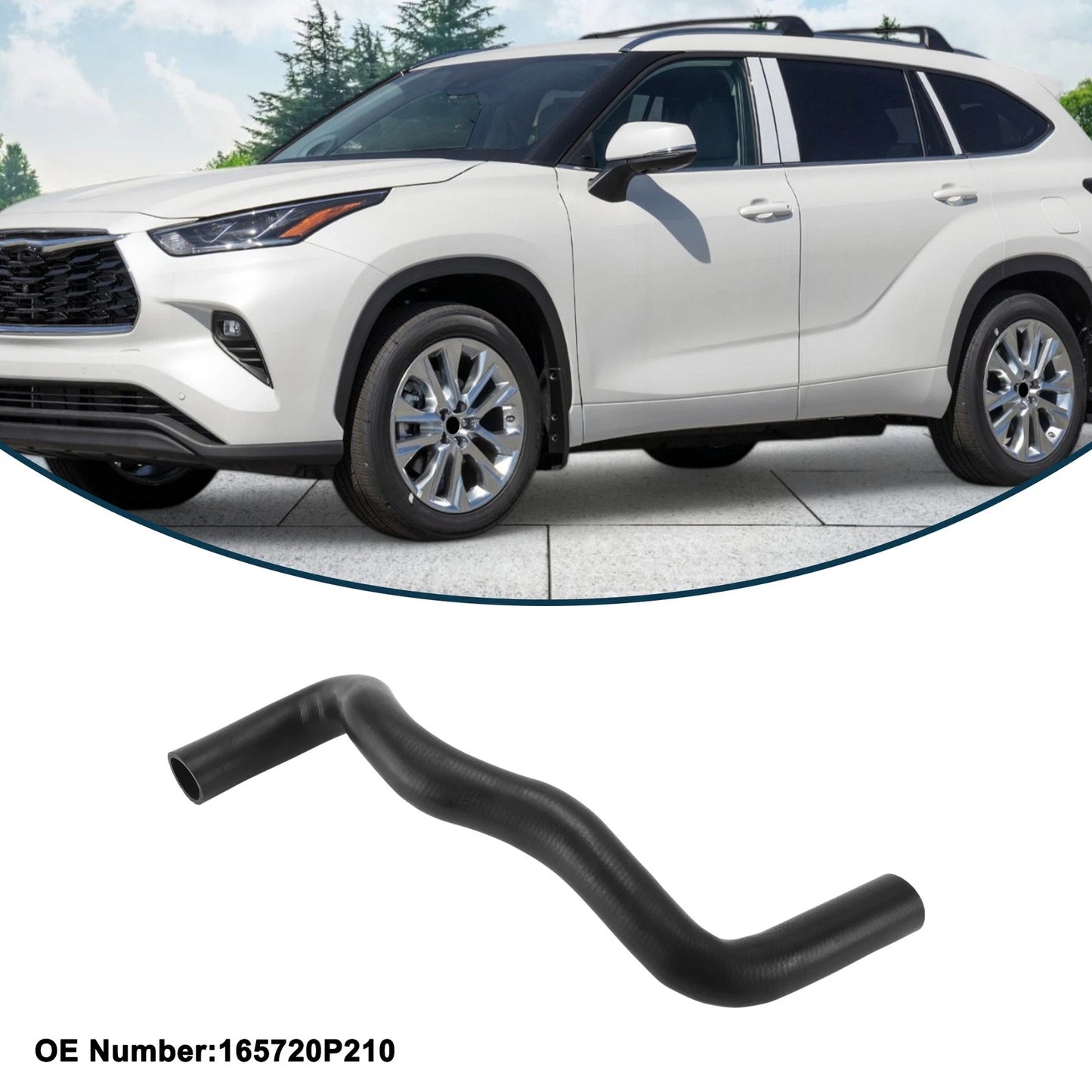 Lower Radiator Hose for Toyota Highlander (2009-2012)