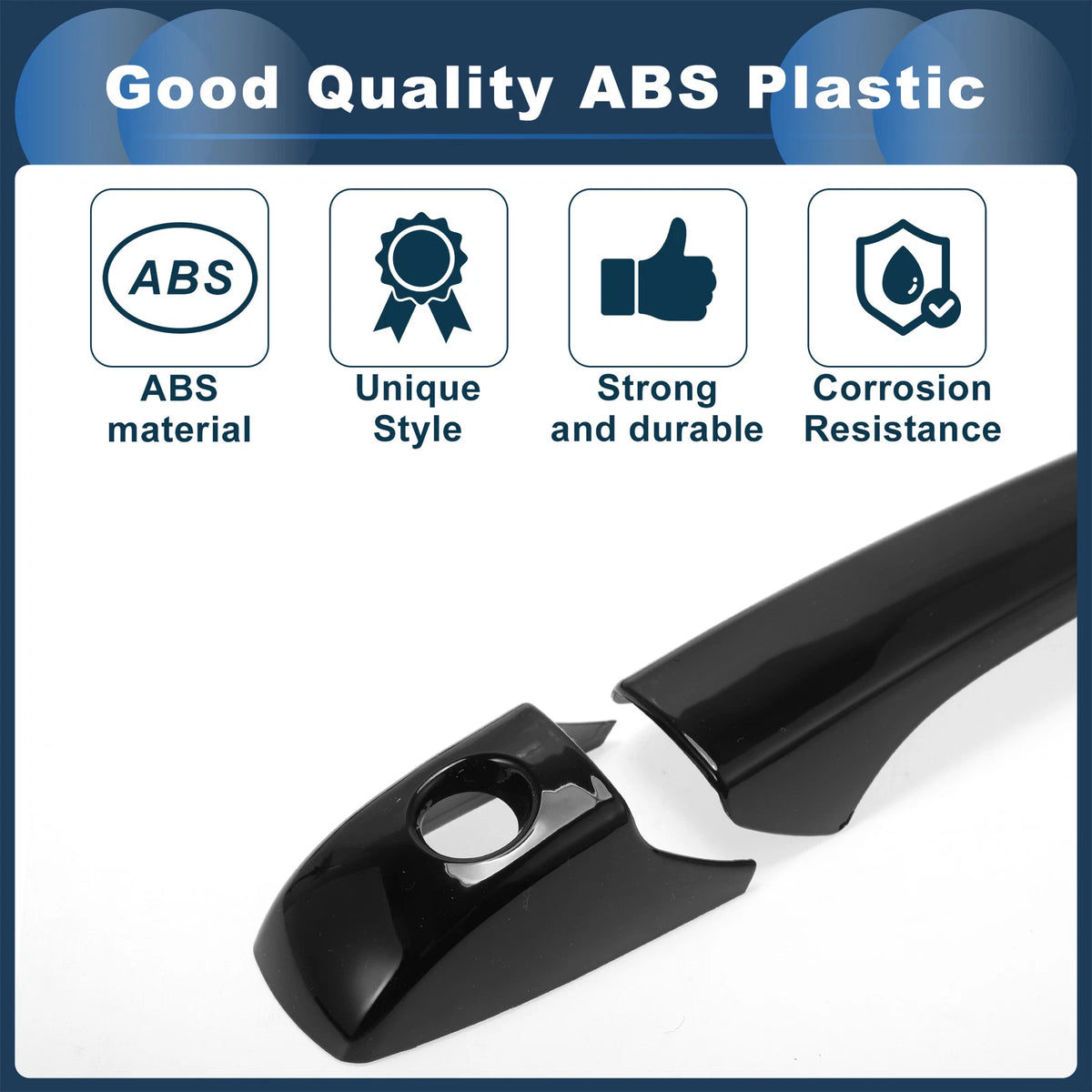 Car Door Handle Cover Trim for Jeep Grand Cherokee (2011-2023)
