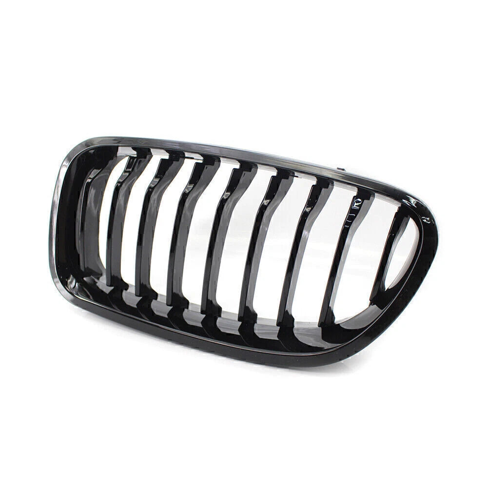 Gloss Black Front Kidney Grille Cover for BMW F10 F11 M5 Sedan (2010-2016)