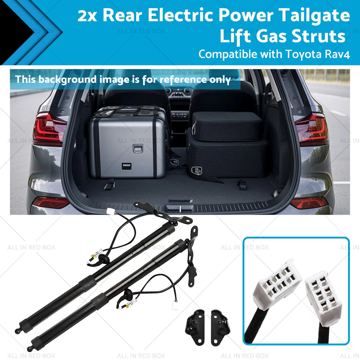 Rear Electric Power Tailgate Lift Struts for Toyota RAV4 (2013-2023)