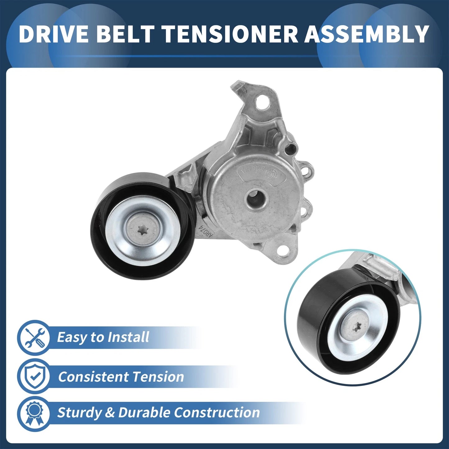 Belt Tensioner for Toyota Corolla (2017-2018) - Metal 1 Pc