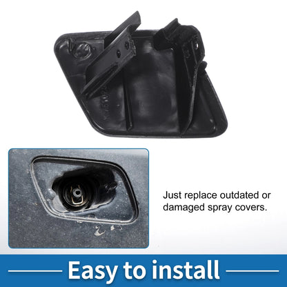 Front Left Side Bumper Headlight Washer Nozzle Cover Cap for BMW 1 Series