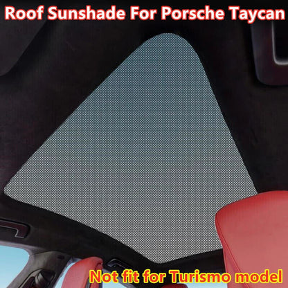 Glass Roof Sunshade Window Shade Sunroof Upgrade Mesh Net for Porsche Taycan