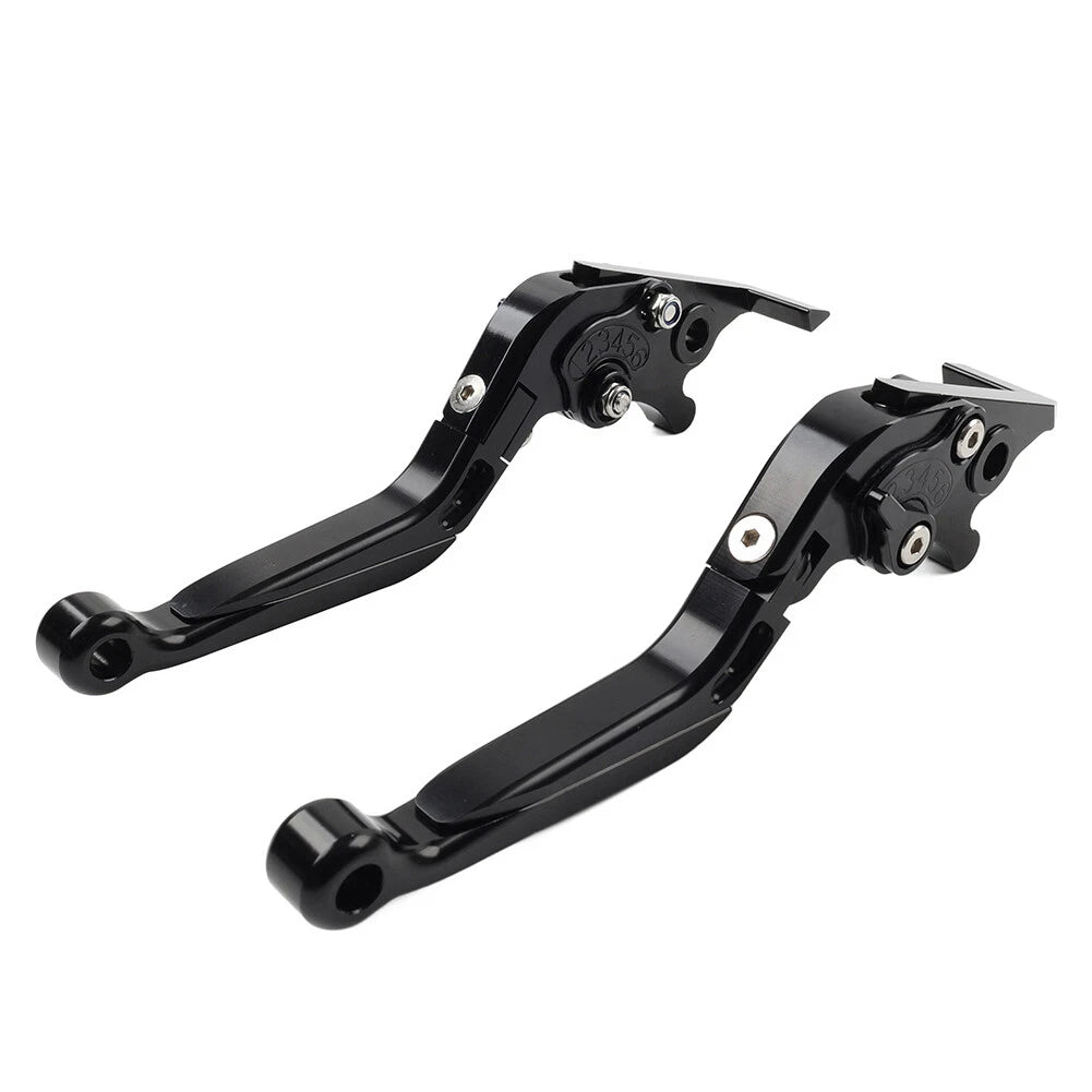 CNC Black Extendable Brake Clutch Levers for Ducati Monster (2001-2015)