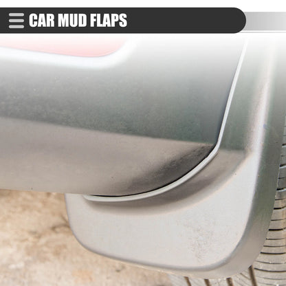 Car Mud Flaps Splash Guards  Black for Ford Ranger (2019-2022)