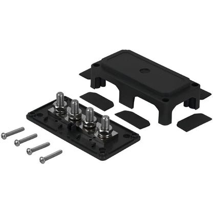 Heavy-Duty 300A Sealed Buss Bar Power Distribution Block - 2 Units
