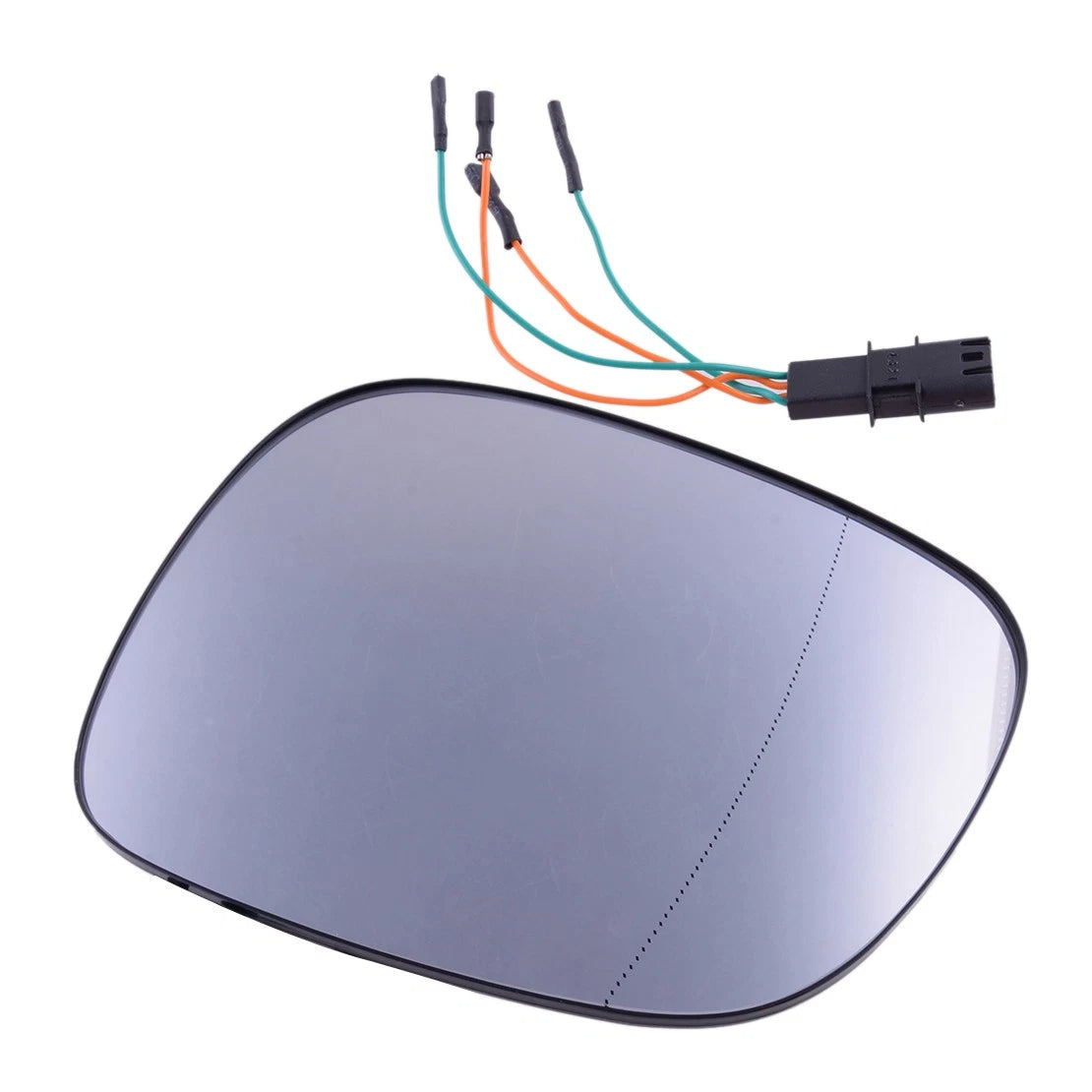 Heated Wing Mirror Glass with Backing Plate Right Side for BMW X1 E84 X3 F25