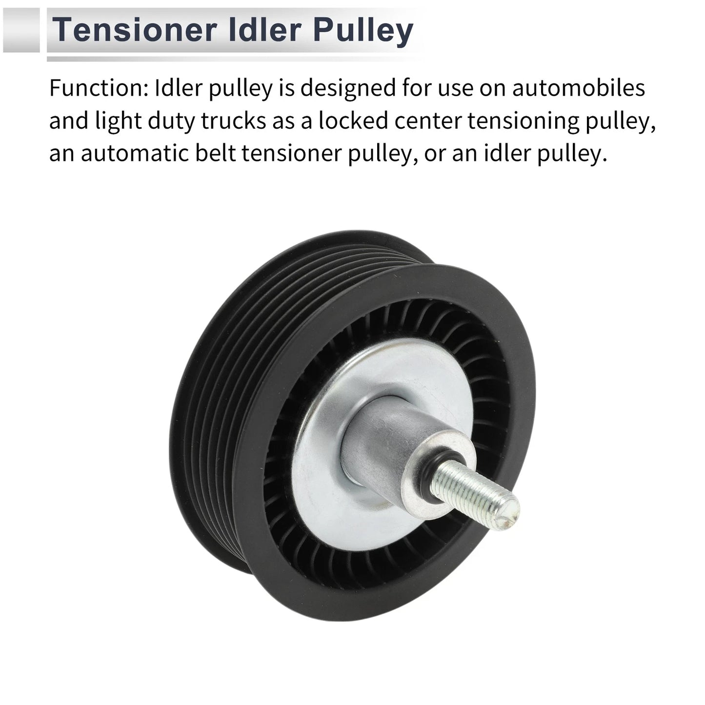 Drive Belt Idler Pulley for Ford Ranger (2011-2017) 1 Pc