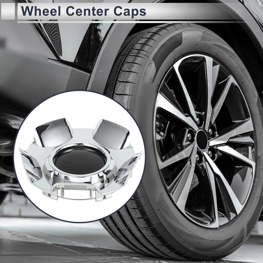 1x Black Wheel Center Caps for Chevy Silverado Tahoe Suburban (2007-2014)