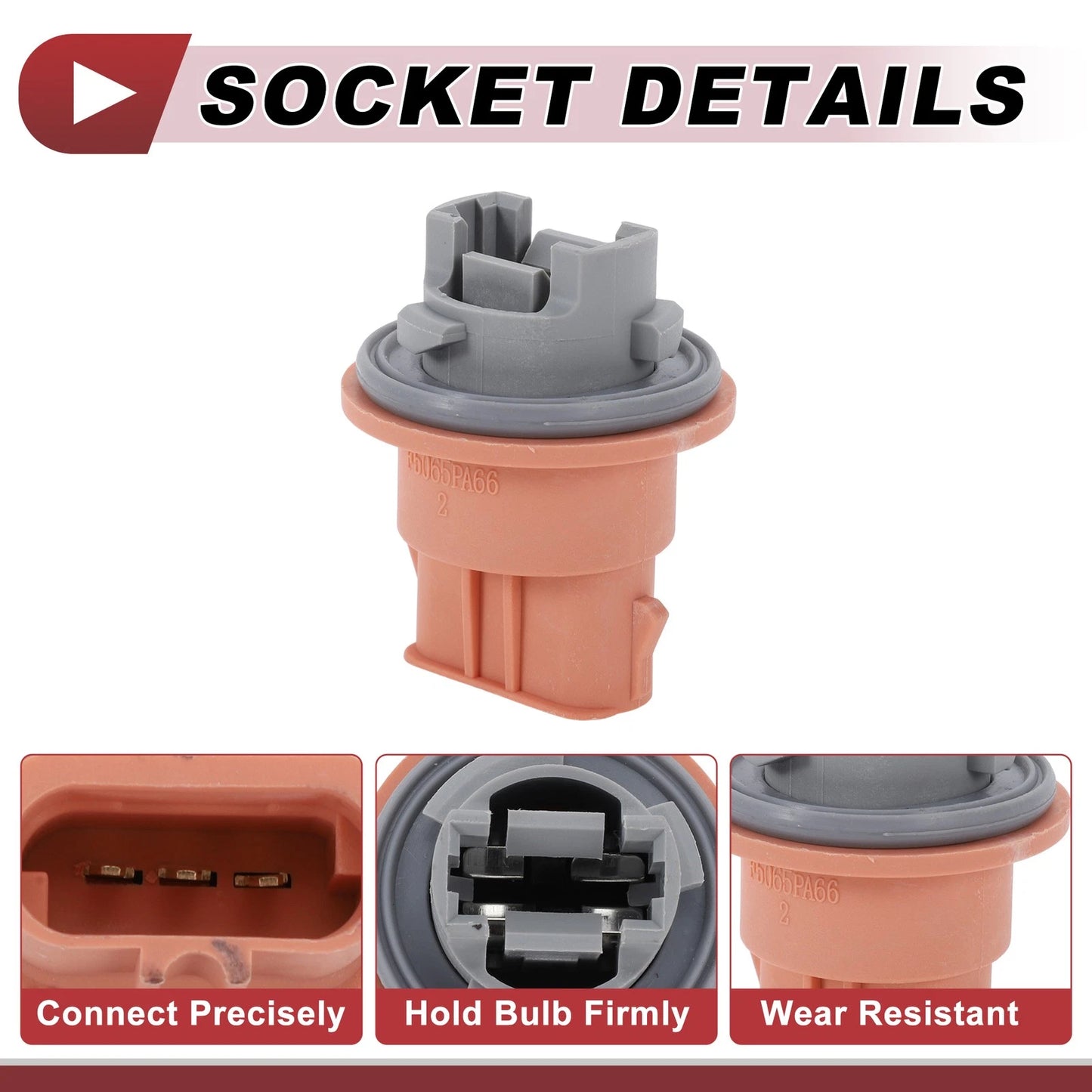 2 Pcs Tail Light Socket for Ford Escape 2001-2004