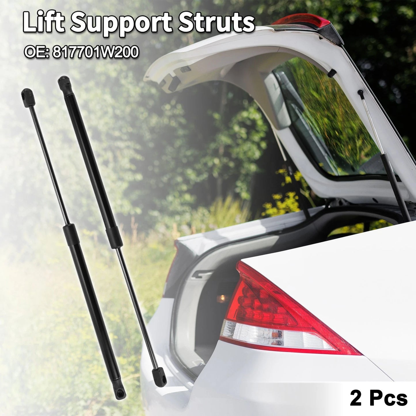 Rear Hatch Lift Supports for Kia Rio III (2011-2017)