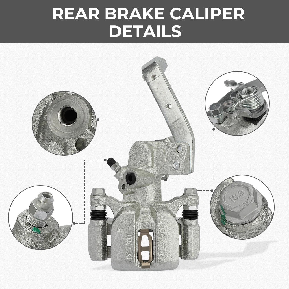 Rear Right Brake Caliper for Honda Big Red 700 MUV700 (2009–2013)