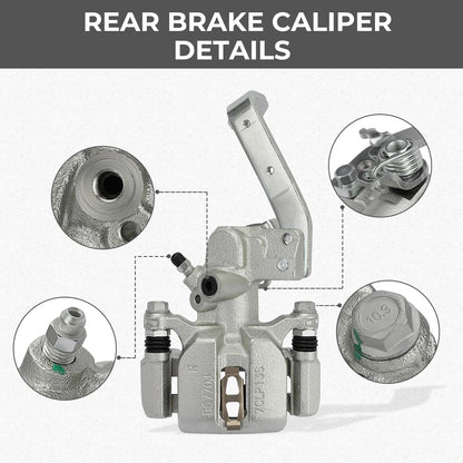 Rear Right Brake Caliper for Honda Big Red 700 MUV700 (2009–2013)