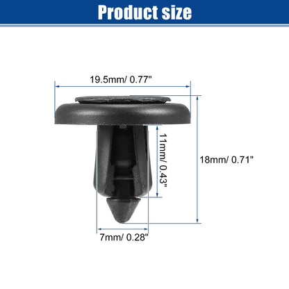 10 Pcs Front Fender Retainers Clips for Toyota
