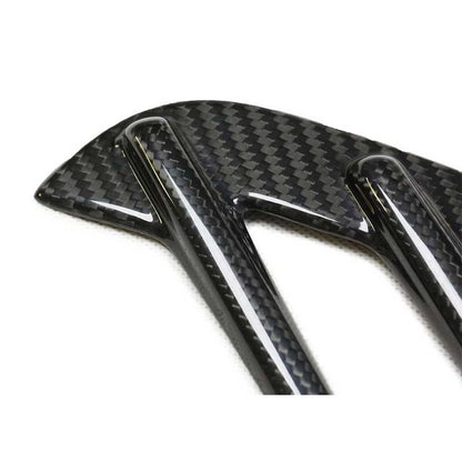 Real Carbon Fiber Side Fender Air Vent Cover Trim For BMW M3 G80 2021-2023