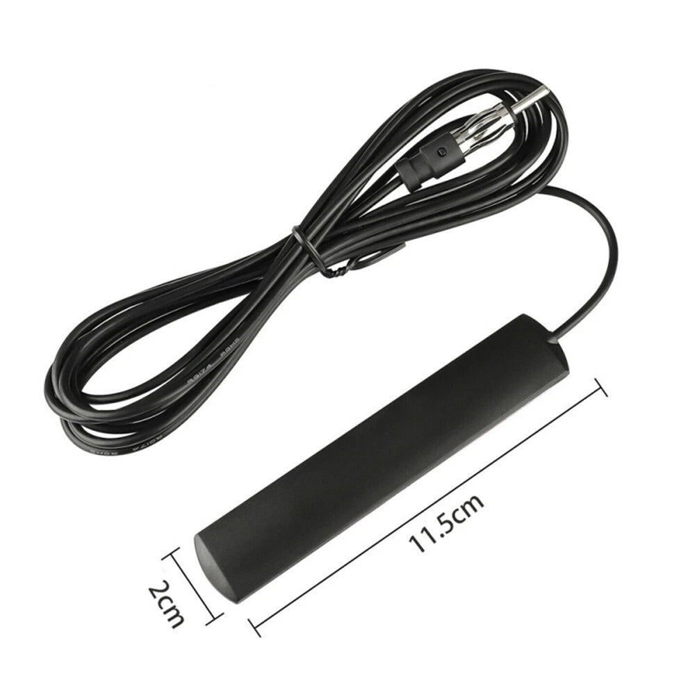 Universal Car Interior Hidden Amplified Antenna for Stereo AM/FM Radio
