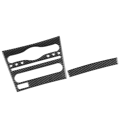 Carbon Fiber Interior Radio Console Covers for Infiniti G37 (2010-2013)