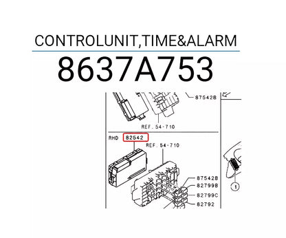 Control Unit Time Alarm for L200 Triton 2WD (2005-2014)