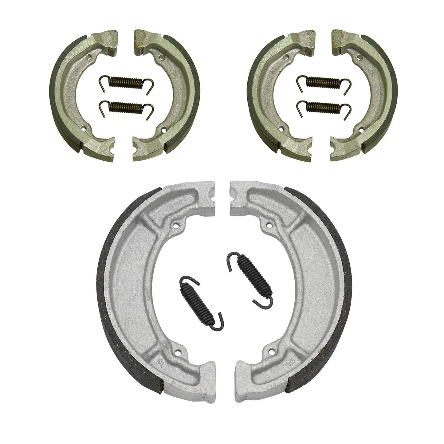 Brake Shoes / 2 x Front & Rear for Suzuki Quadsport LT80 (1987–2006)