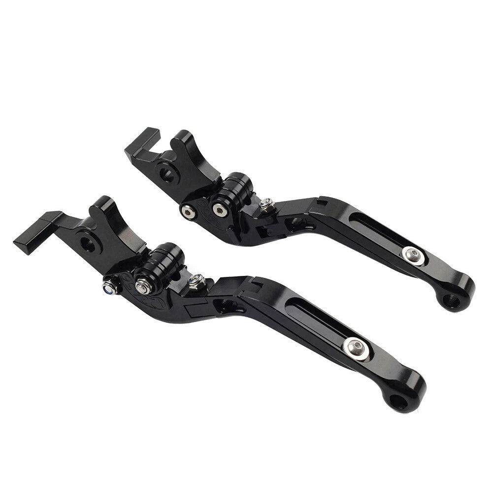 CNC Extendable Brake Clutch Levers for BMW G310R G310GS (2017-2021) Black