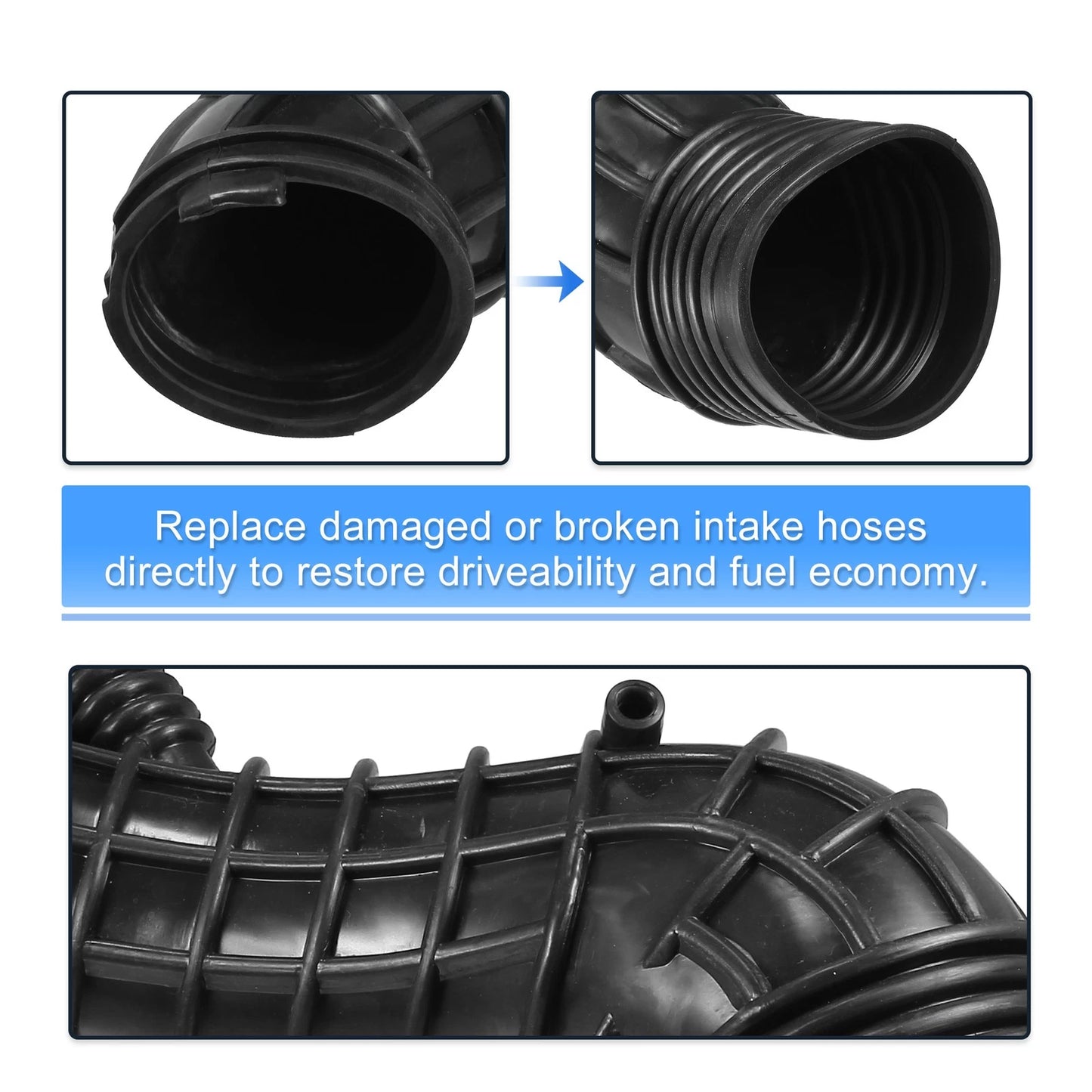 Engine Air Intake Hose Pipe Tube for BMW X3 (2003-2006)