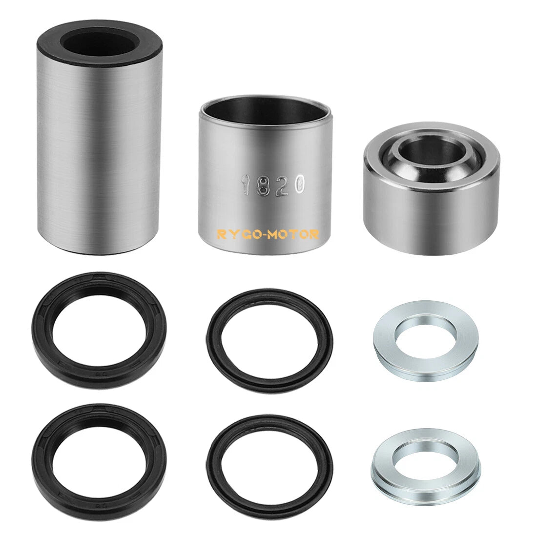 Front Upper Lower Shock Bushing Kit for Honda TRX400EX