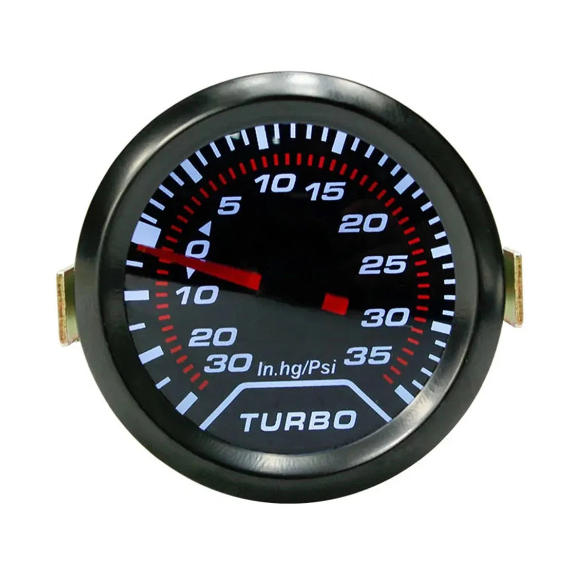 52mm LED Turbo Boost Pressure Gauge for Universal Car - 35 PSI