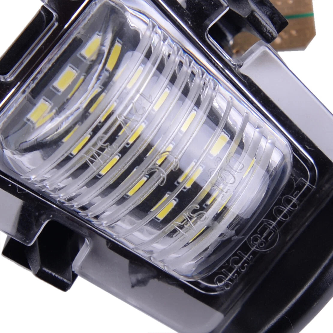 LED Rear Bumper License Plate Lights for Jeep Wrangler JK JKU (2007-2018)