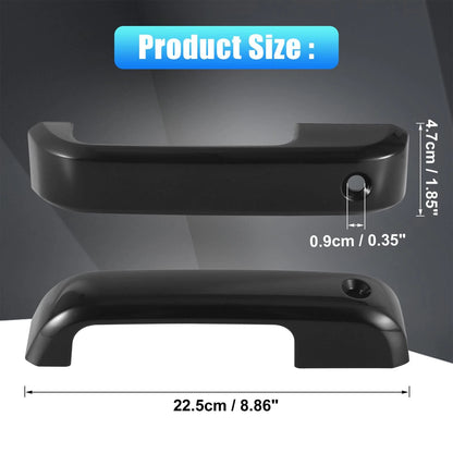 4 x Gloss Black Car Exterior Door Handle Covers for Ford F-150 F-250 F-350