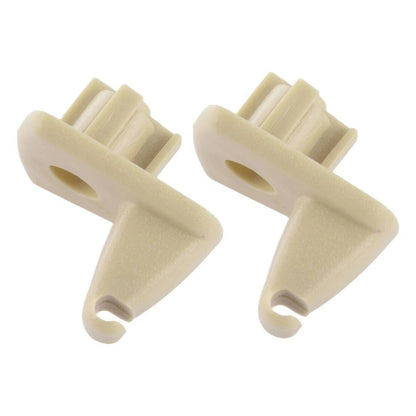 Beige Sun Visor Hook Clips for Chrysler 300, Dodge Magnum (2005-2010)