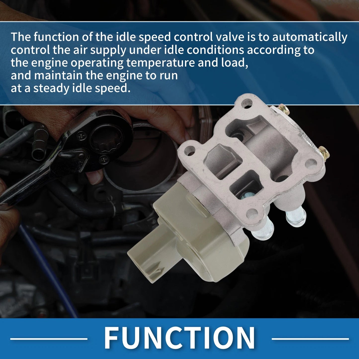 Idle Air Control Valve for Toyota Camry Solara (1997-1999)