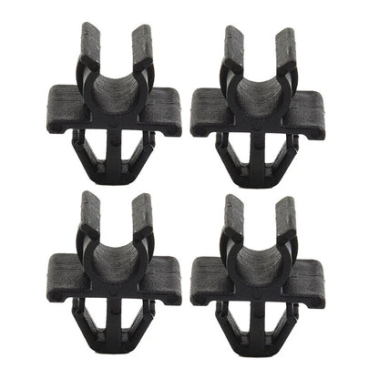 4 x Nylon Car Hood Prop Rod Support Clips for Nissan