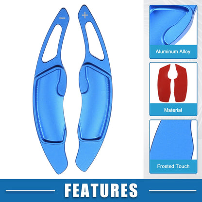 Steering Wheel Shift Paddle Covers for Subaru Legacy (2010-2018) - Blue (2x)