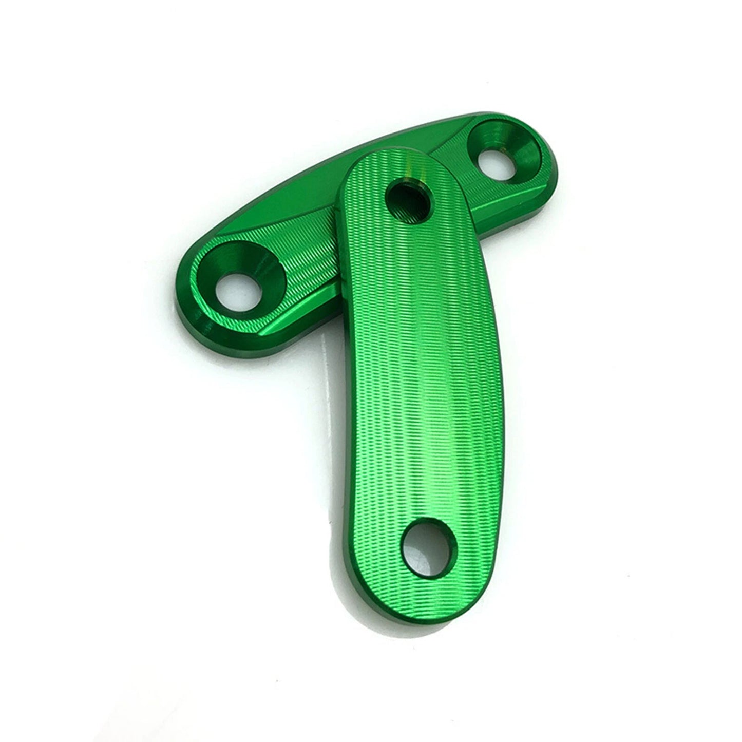 Green Rearview Mirror Block Off Plates for Kawasaki NINJA400 (2018-2021)