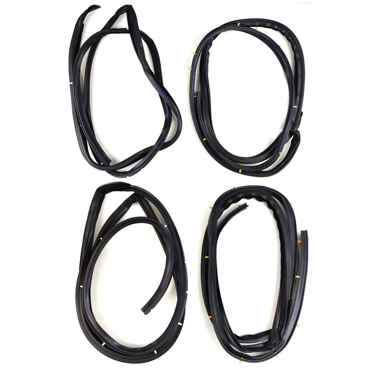 Door Rubber Weatherstrip L+R Set 4 Fits Toyota Corona AT190 4D Sedan 1992-96 D08