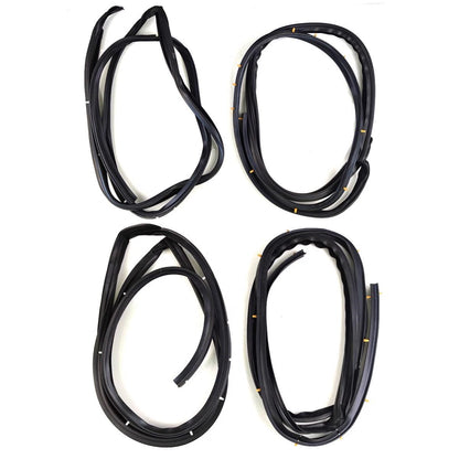 Door Rubber Weatherstrip L+R Set 4 Fits Toyota Corona AT190 4D Sedan 1992-96 D08
