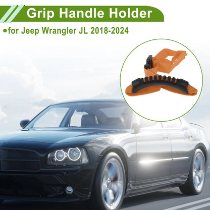 Roll Bar Grab Handles for Jeep Wrangler JL (2018-2024) - Orange