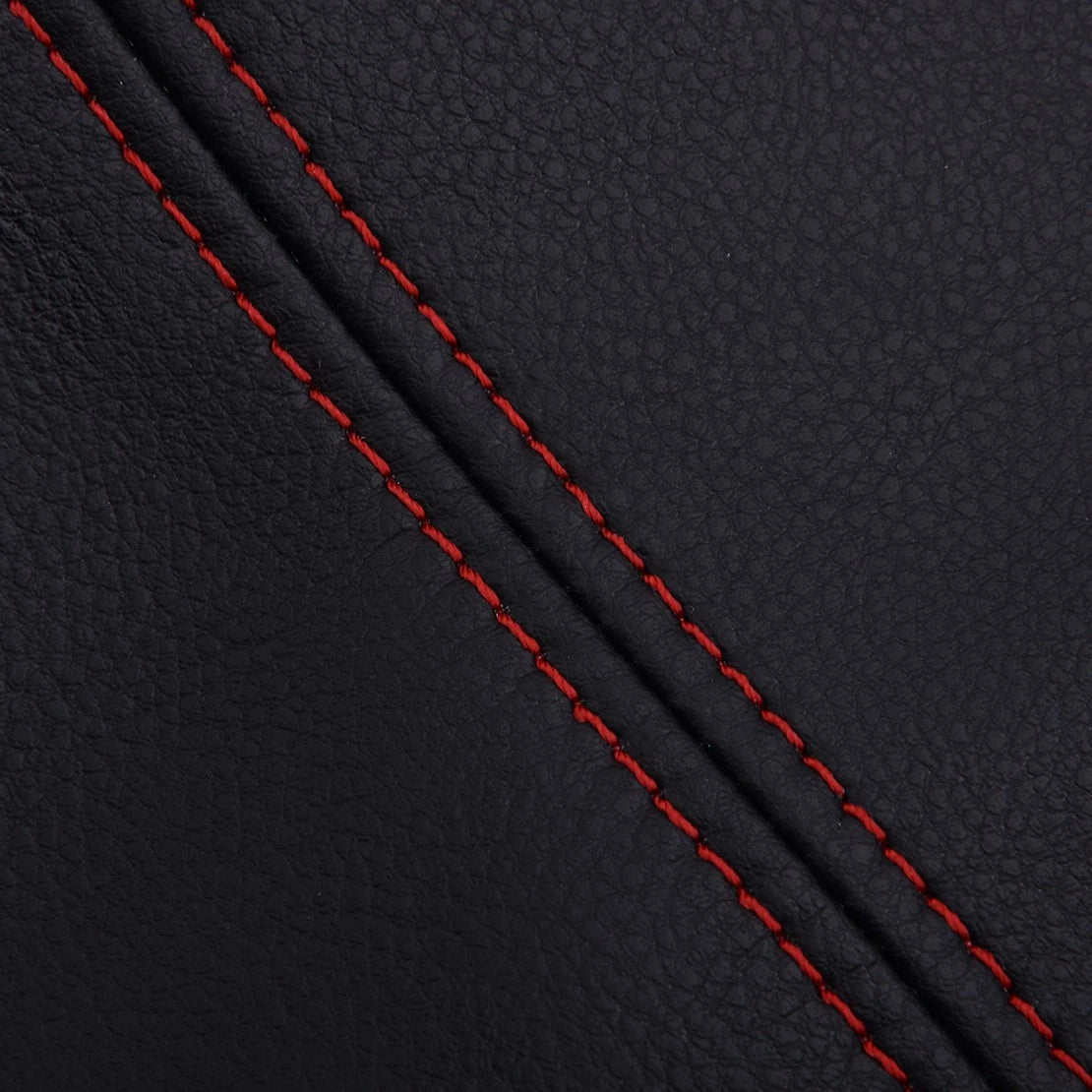Leather Center Console Lid Armrest Cover for Toyota Prius (2004-2009) Black