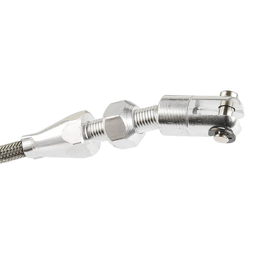 24" Adjustable Braided Throttle Cable for Ford Mustang 302 5.0L