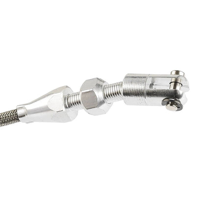 24" Adjustable Braided Throttle Cable for Ford Mustang 302 5.0L