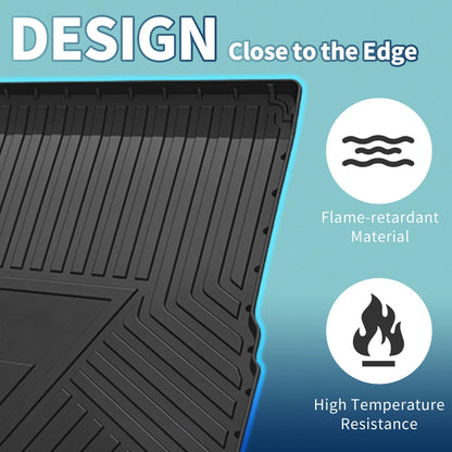 Flat Face Cargo Liner Rear Trunk Mat for Porsche Macan (2014 - 2024) TPE 1 Pc