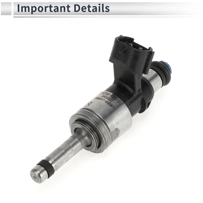 Fuel Injector for Toyota Corolla 2.0 (2020-2024) 1 Pc Black Silver Tone