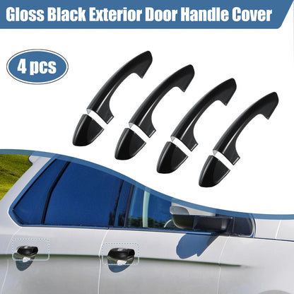 4 x ABS Exterior Side Door Handle Cover Trim for Ford Fusion Mondeo (2013-2020)