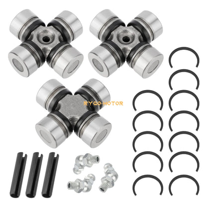 3x Front & Rear Prop Shaft U-Joint for Polaris RZR XP (2016–2021)